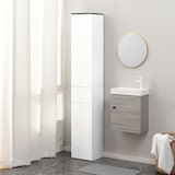 thumbnail of kleankin Mobile Bagno con Ripiano 2 Ripiani Chiusi 1 Cassetto Bianco