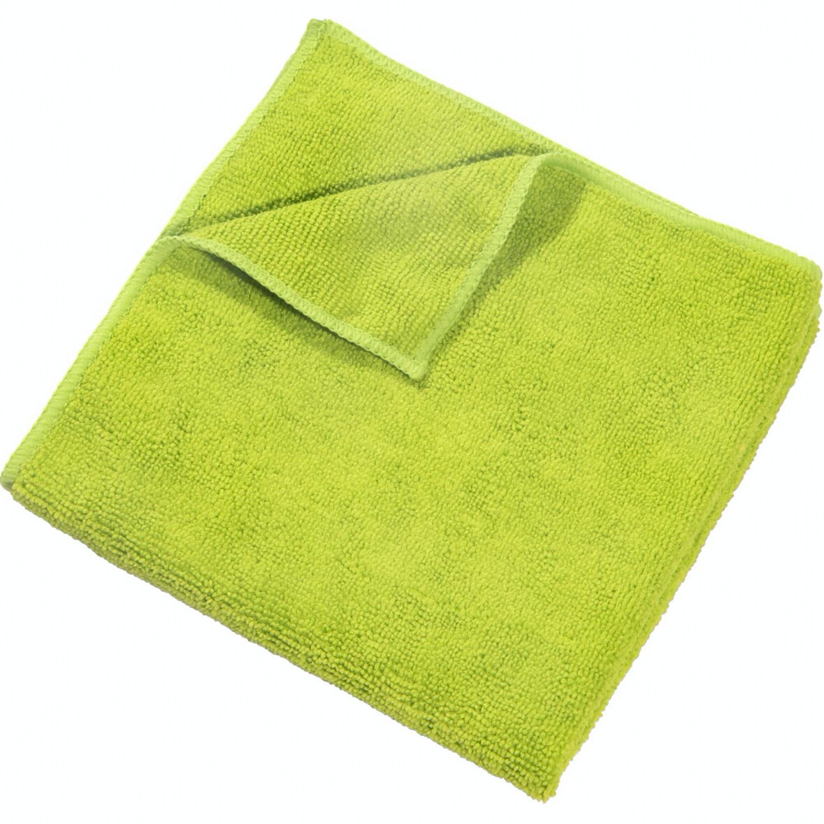 Lavette microfibre multi-usages format 38 x 38cm x 5 VERT - tampel