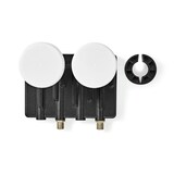 thumbnail of Tête Parabole Universelle  Monobloc Twin  6,0  Facteur De Bruit : 0,2 - 0,85 Db Usage Non Intensif Nedis
