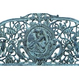 thumbnail of Biscottini Gartenbank Balkon - Außenbank 105x62x90 cm - Gartensofa für den Außenbereich - Bank aus Gusseisen - Gartensofa