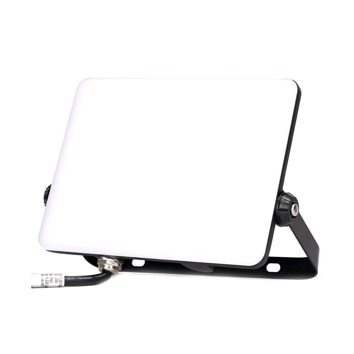 100w LED Fluter Strahler Scheinwerfer mit Michglas Abdeckung 100W 11000lm 4000K IP65