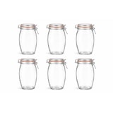 thumbnail of Set van 6 Bolvormige Glazen Weckpotten 1900 ml