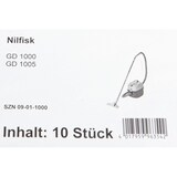 thumbnail of 10 Staubsaugerbeutel passend für Nilfisk GD 111, 710, 910, 911, 1000, 1005