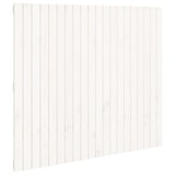 thumbnail of Décoshop26 - Tête de lit accessoire couchage chambre à coucher meuble murale 127,5 x 3 x 110 cm bois massif blanc TDL0202731