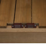 thumbnail of Outsunny Armadio Porta Attrezzi da Giardino  3 Ripiani Legno