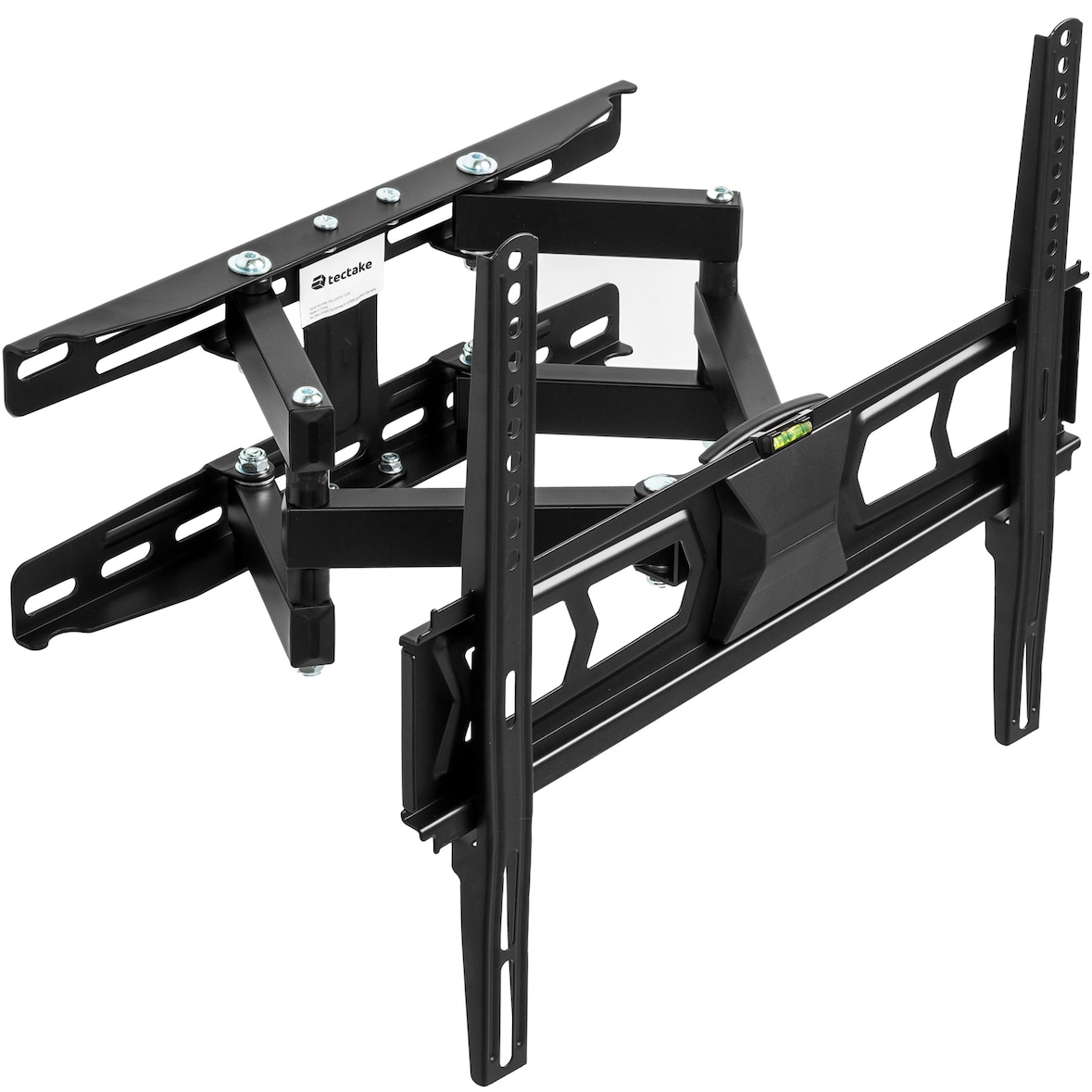 tectake Support mural TV 26"- 75" orientable et inclinable - noir - 401801