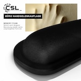 thumbnail of CSL Handgelenkauflage Tastatur Keyboard - Handballenauflage Handgelenkschoner - Maus und Tastatur - ergonomische Haltung - 43 cm - atmungsaktiv