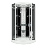thumbnail of Dampfdusche Duschkabine Sauna Dusche D58-03T2 80x80 cm ohne 2K Scheiben Versiegelung