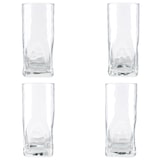 thumbnail of 12x Frosty Longdrinkgläser 400ml Trink-Glas Cocktail Wasser dicker Boden Relief