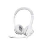 thumbnail of Logitech H390 Casque Filaire Stéréo Avec Microphone Antibruit, Usb-a - Blanc Cassé