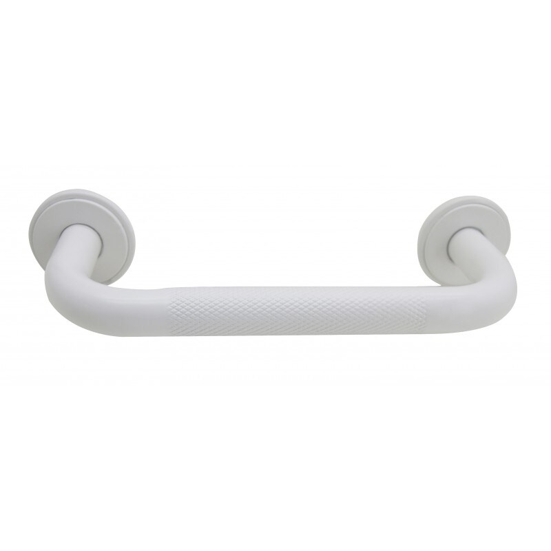 Asidero moleteado antideslizante curvado mate.