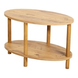 thumbnail of Helloshop26 - Mesa de centro ovalada 43 x 70 x 44 cm efecto madera 03_0008479