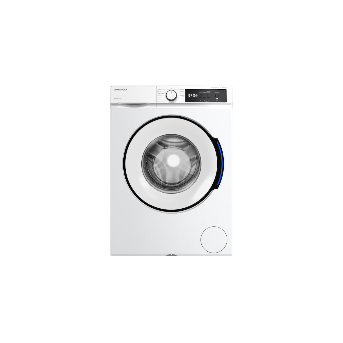 Daewoo WM-FB0634W1A-DE Waschmaschine, Frontlader, 10kg, weiß