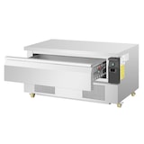thumbnail of Polar Serie U flacher Kühl- und Tiefkühltisch mit 1 Schublade 3x GN