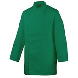 thumbnail of HACCP-Kochjacke langarm, mit Druckknöpfen, Innentaschen : Flaschengrün 65% Polyester 35%Baumwolle 220 g/m² L