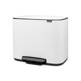 thumbnail of Brabantia Bo pedaalemmer staal 36 liter L 363 x B 540 x H 440 mm SoftClose – wit