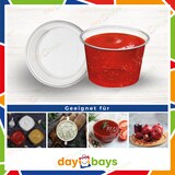 thumbnail of DayBays 2000 Stk. Dressingboxx (Saucecup) 100cc. 75x44 mm Kombi-Verpackung Transparent inklusive passende Deckel
