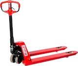 thumbnail of Romux® Porta-palete Manual vermelho 3000 kg Industrial com rodas de poliuretano | Garfos Padrão 550x1150 mm