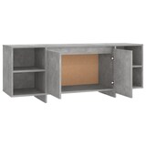 thumbnail of vidaXL TV-Schrank Betongrau 130x35x50 cm Holzwerkstoff