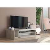 thumbnail of Dmora Mobile porta TV Roberto, Credenza bassa da soggiorno a 2 ante, Base porta TV, 100% Made in Italy, cm 150x40h37, Cemento