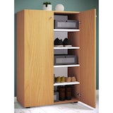 thumbnail of LonaXL Schuhschrank 2 Türen Buche dekor.