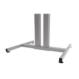 thumbnail of Schaff höhenverstellbarer Schreibtisch Progress | mit Gasfeder | Höhe 64 bis 106 cm | Tischplatte 120x80 cm | Gestell Silber