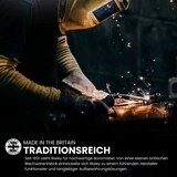 thumbnail of Bisley MultiRange Sideboard in Weiß-Anthrazit - Büroschrank mit Schiebetüren 100cm breit, Retro-Design Kommode aus Holz & Metall, Schrank für Ordner,