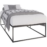 thumbnail of Metalen bed Scala zwart/200x100x46 cm