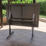 thumbnail of ALCO  Gastro Gastrotisch 120x80 cm, anthrazit/anthrazit