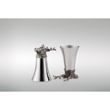 thumbnail of Becher Hirsch H 13,0 cm D 7,5 cm 200ml Edelstahl