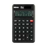 thumbnail of SIGMA Taschenrechner PC100, Kunststoff, 11.8 x 7 cm, 12-stelliges Display, schwarz