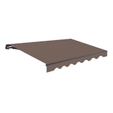 thumbnail of Wasabi - Toldo Exterior Enrollable 3x2,5 Taupe Poliéster – Estructura Aluminio Antracita Inclinación Regulable