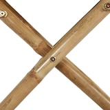 thumbnail of Chaises Pliables De Directeur Lot De 2 Vert Bambou Et Tissu