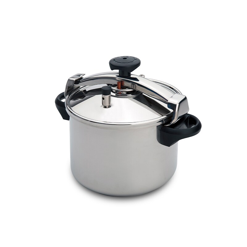 Panela  de pressão aço inoxidável 245  open control 10 litros sem cesto