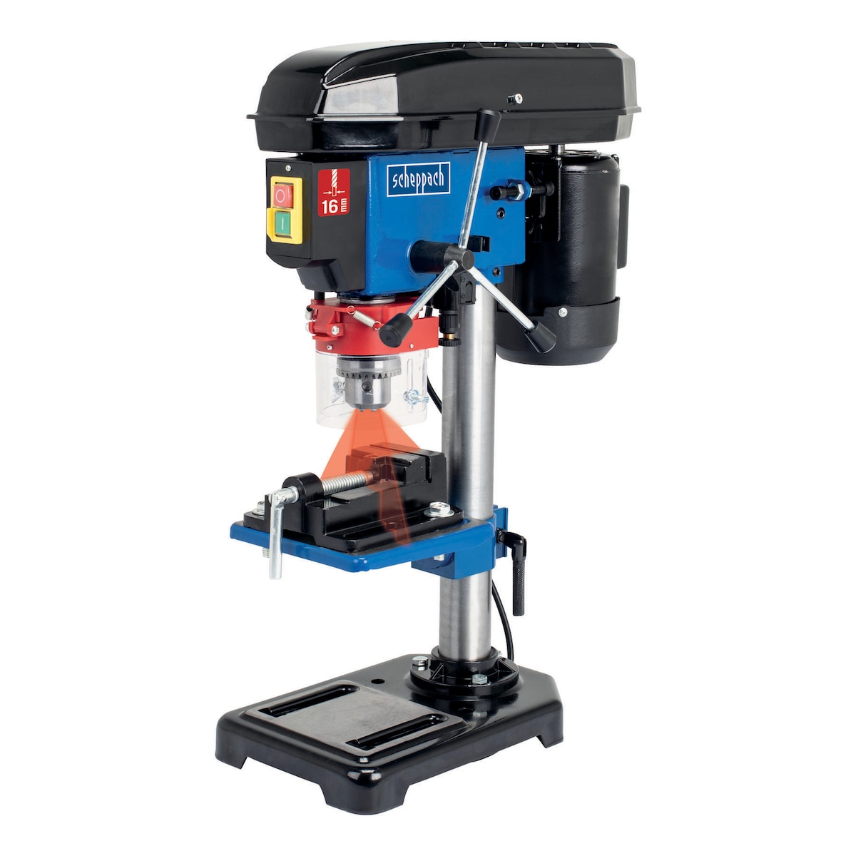 Bohrmaschine DP16VLS scheppach - 230-240V 50Hz 500W