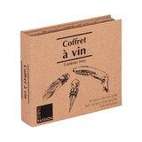 thumbnail of Weinservice-Set 3-teilig - Silber Rechteck Inox Tisch Passion 13.5x15 cm