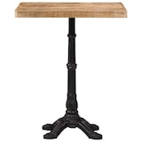 thumbnail of vidaXL Bistrotisch 60x60x77 cm Raues Mangoholz