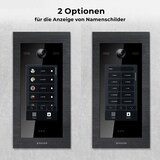 thumbnail of HD Video Türsprechanlage mit Touchscreen und RFID für 2 Familienhaus, 2x Monitore, Balter EVO HD Touch Schwarz