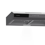 thumbnail of Klarstein Contempo 60 Unterbau-Dunstabzugshaube 60cm 200m³/h LED Edelstahl Acryl Silber