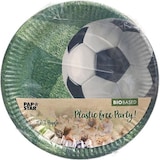 thumbnail of 200 Teller, Pappe rund Ø 23 cm "Football"