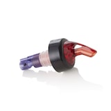 thumbnail of Ausgießer Set, 3,5 cl, violett, Set á 12 Stück, Kunststoff, Edelstahl