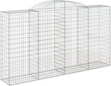 thumbnail of vidaXL Gabionen mit Hochbogen 8 Stk. 300x50x160/180cm Verzinktes Eisen
