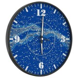 thumbnail of Orologio A Parete Con Ore E Lancette Luminose Blu Ø30 cm