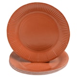 thumbnail of ProNappe - Piatti di carta "zero plastica", rotondo Ø 23cm - Colore terracotta - 500 pezzi