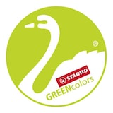 thumbnail of Lápices de color GREENcolors, caja de cartón con 18 lápices