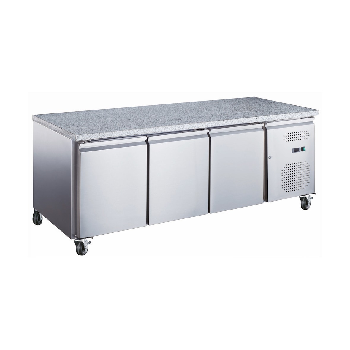 Tour Pâtissier Réfrigéré 3 Portes en Granit