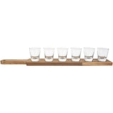 thumbnail of Houten Plank met 6 Shot Glazen