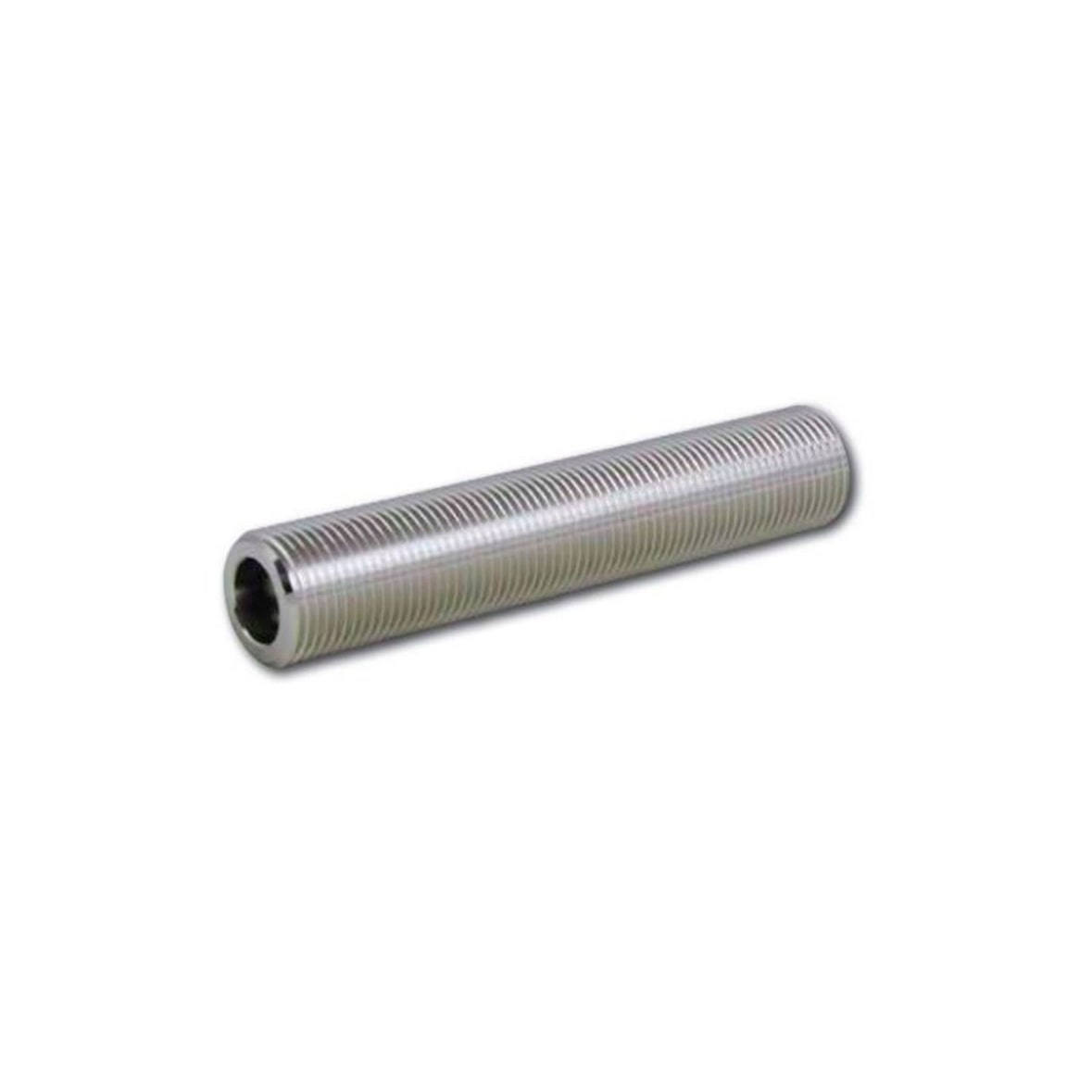Gewindestutzen G 5/8“ mit beidseitigem Einstich, Innen Ø 10mm, L=40 mm, Edelstahl