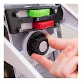 thumbnail of Meridiana Ok Chef, Mandolina XL rossa, regolabile, per taglio a fette e julienne, qualità professionale