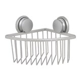 thumbnail of Étagère d'angle en Aluminium chrome sur ventouses extra adhérentes